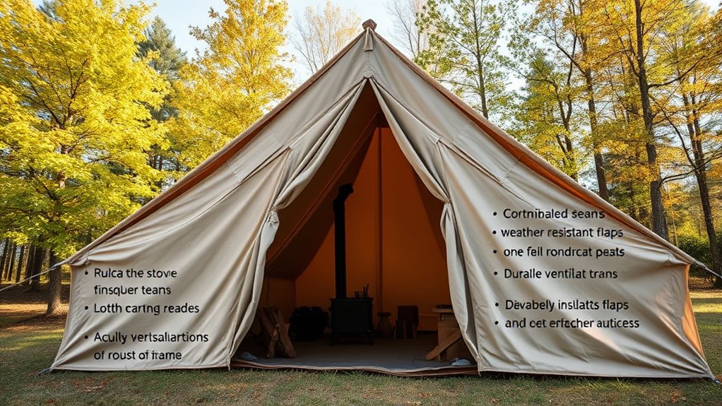 choosing durable weatherproof tent