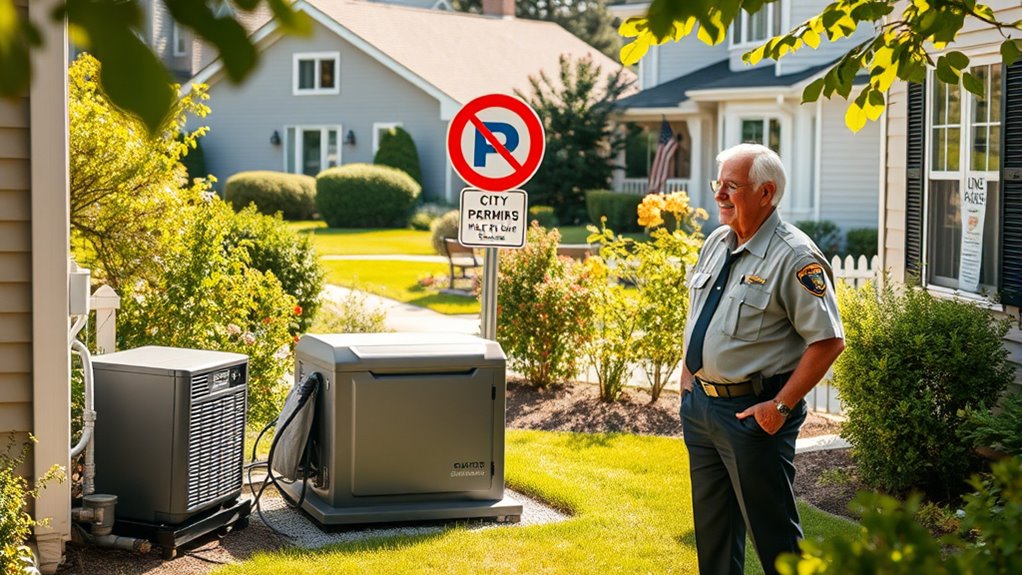 How to Coordinate With Your HOA or City Before Backup Install 6 coordinate permits and regulations