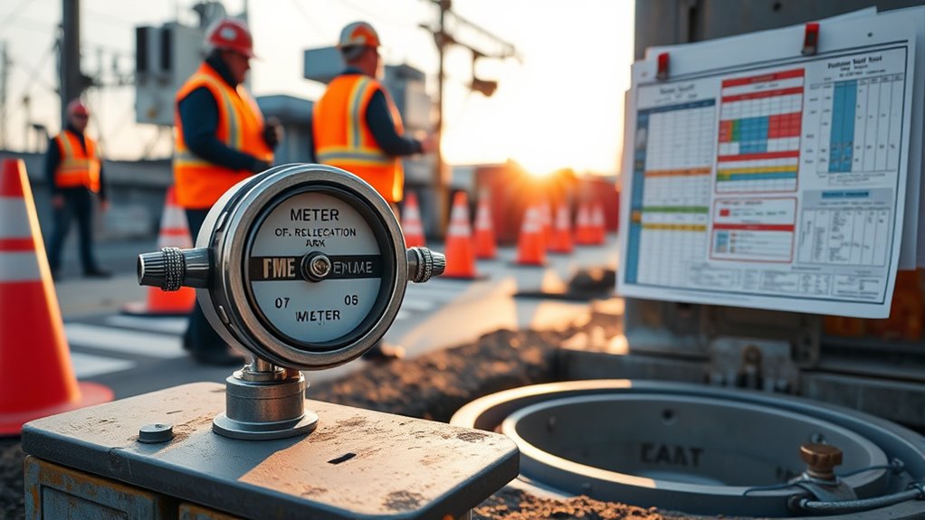 coordinate utility relocation scheduling