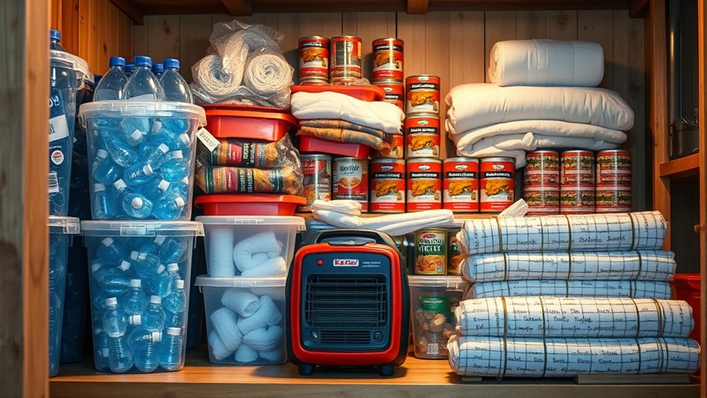 emergency food and supplies preparedness
