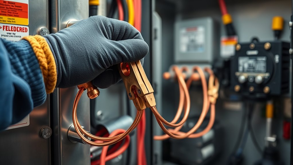 ensure proper system grounding