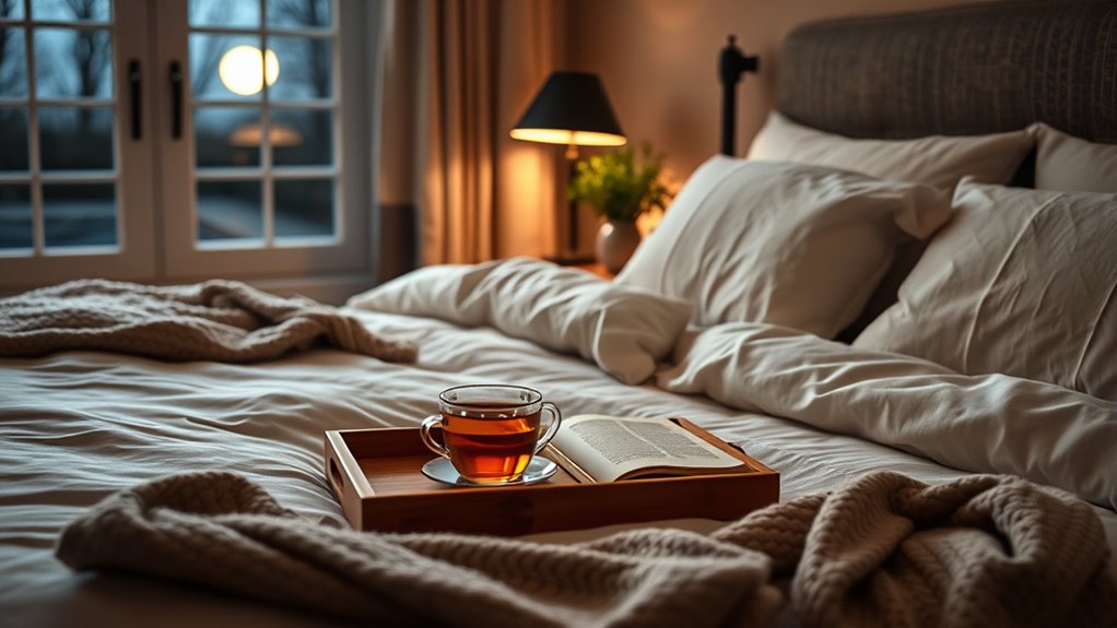 establish relaxing bedtime routine