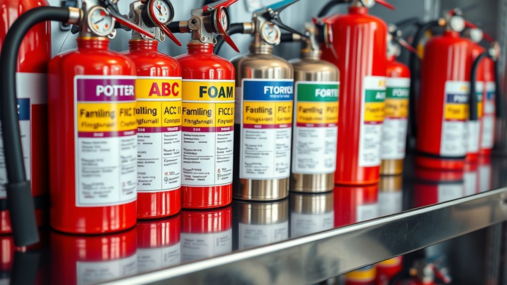 fire extinguisher type guide