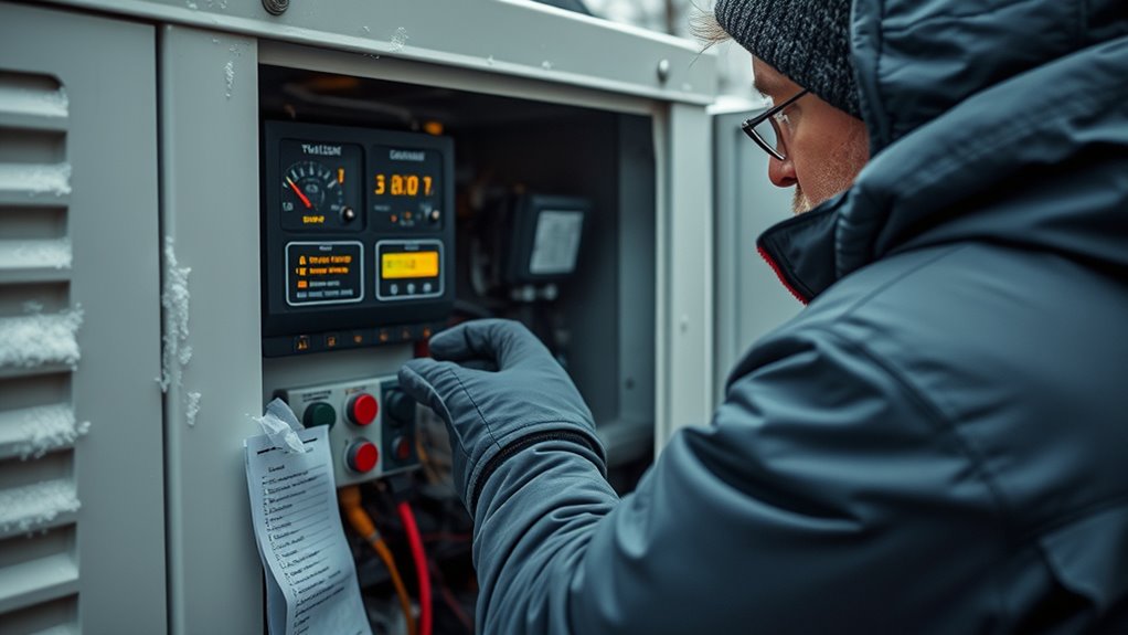 Before You Start: Winterizing a Standby Generator Checklist 3 full load system testing