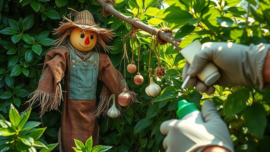 garden pest management routine