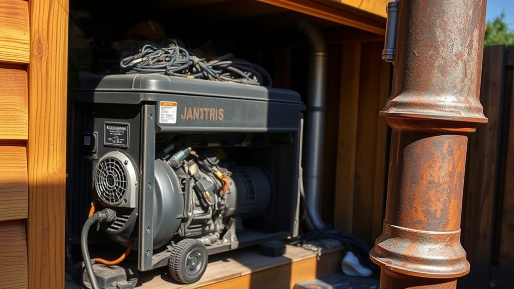 generator ventilation and clearance tips