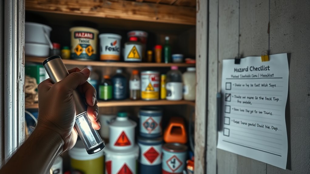 identify hazardous household chemicals