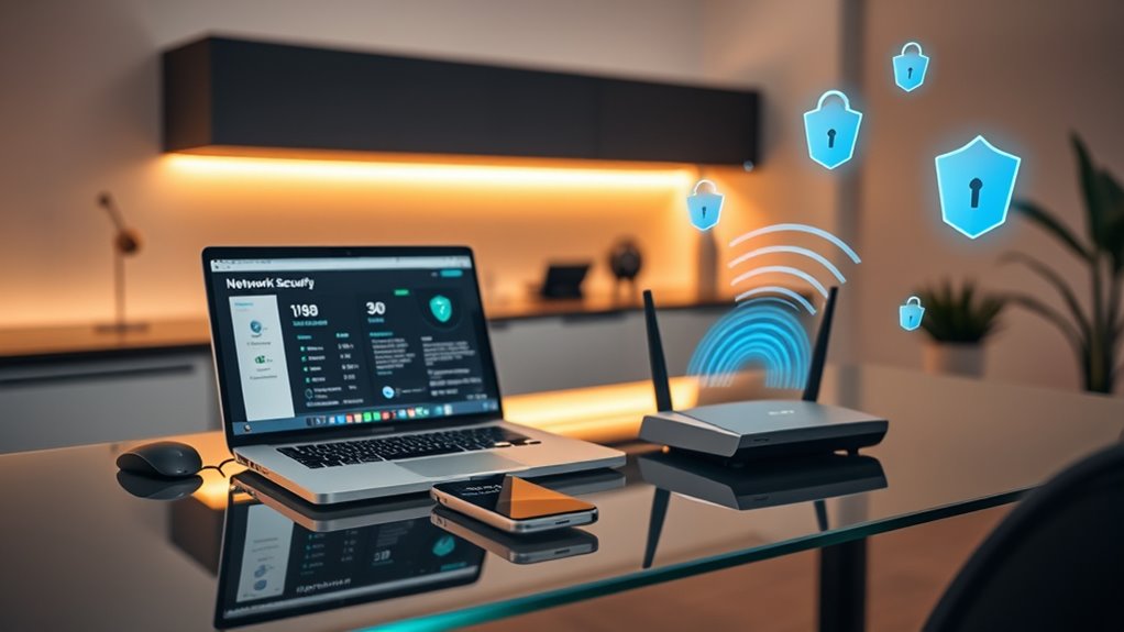 implement comprehensive network security