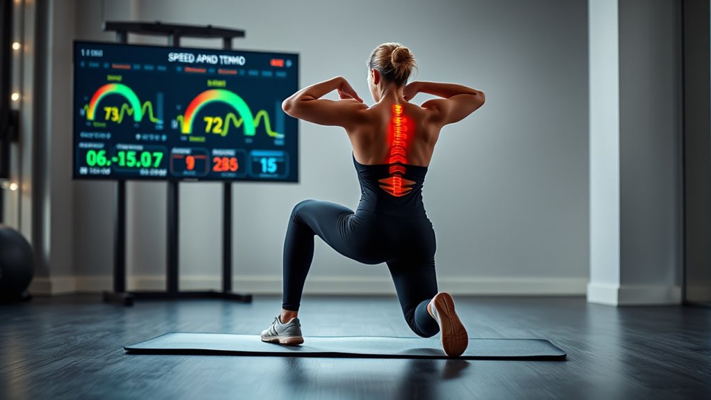 The Optimal Settings for Back Pain Exercises 9 maintain consistent exercise rhythm