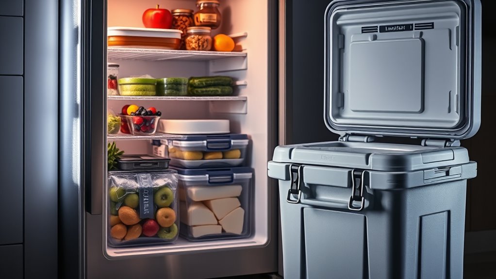 manage food safety during outages