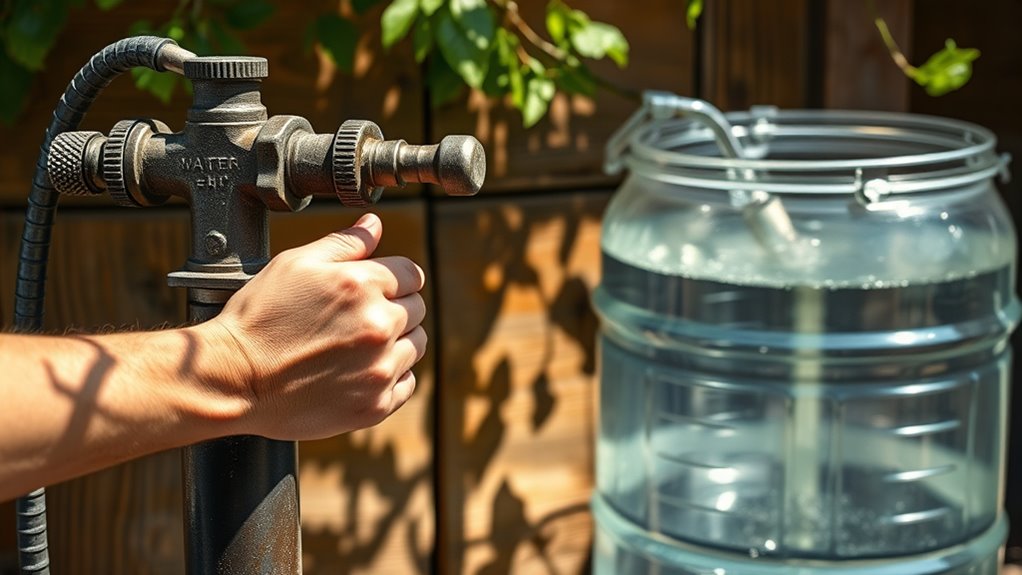 How to Power a Well Pump and Sump Pump During an Outage 7 manual backup water access