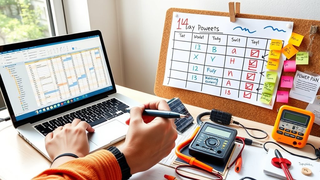 How to Build a 14‑Day Home Power Plan 16 monitor adjust communicate regularly