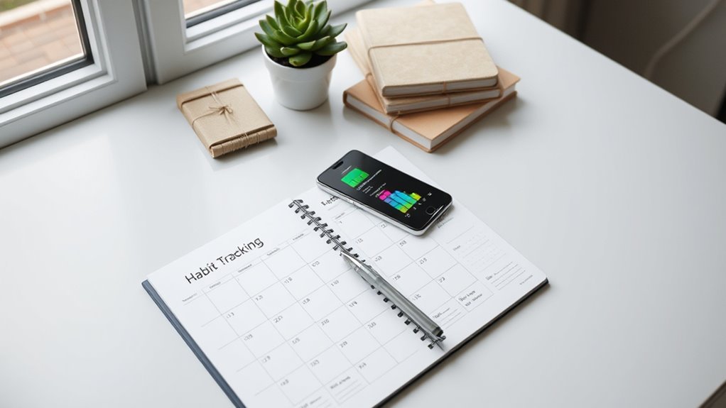 monthly habit progress review
