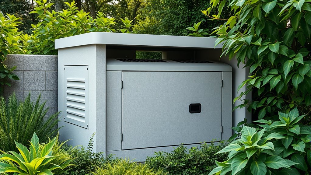 noise reduction enclosure features