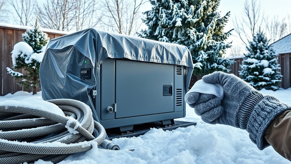 prepare backup system for winter