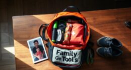 prepare emergency family supplies