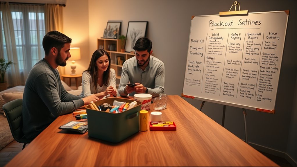 How to Make a Family Communications & Safety Plan for Blackouts 7 prepare store update communicate