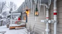 prevent pipe freezing during storms