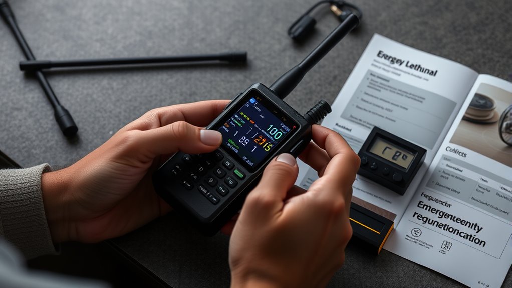 program emergency communication channels