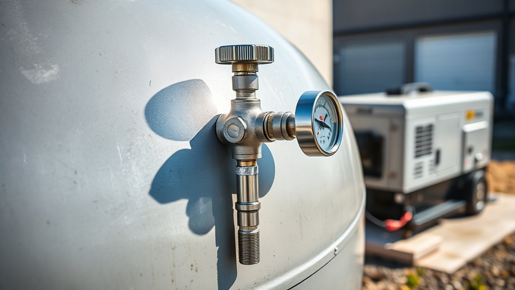 propane system pressure regulation