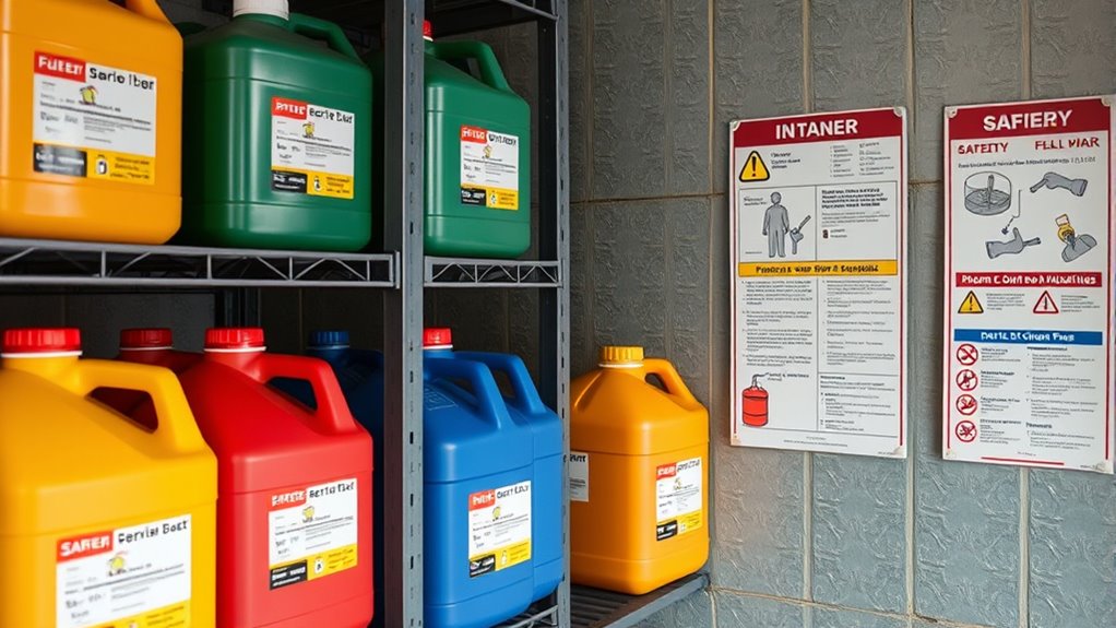 How to Manage Fuel Safely for a 7–14 Day Outage 6 proper fuel container labeling