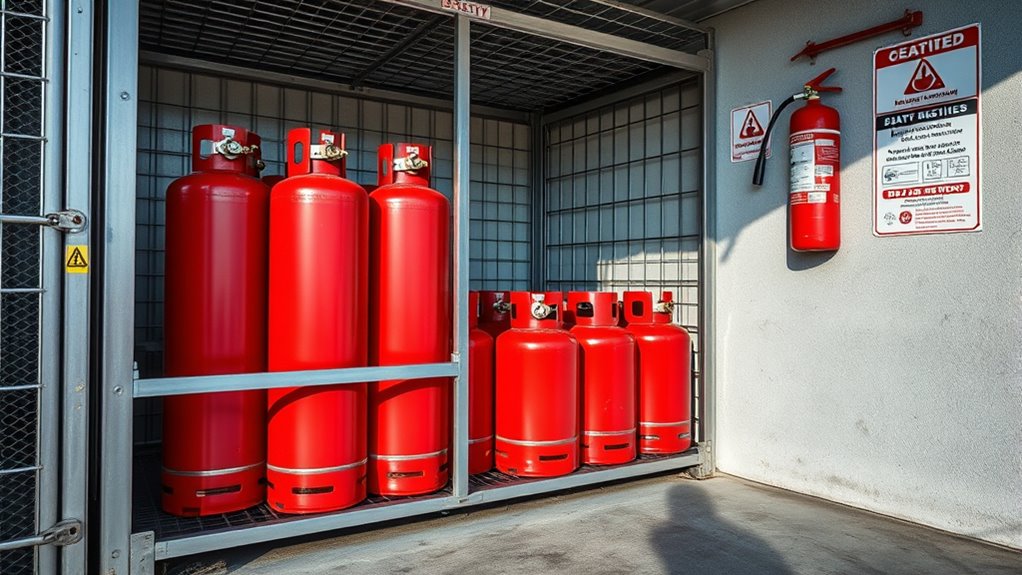 How to Safely Store and Rotate Propane at Home 5 proper propane cylinder handling