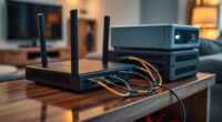 protect network equipment during power outages