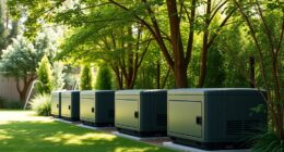 quiet home backup generators