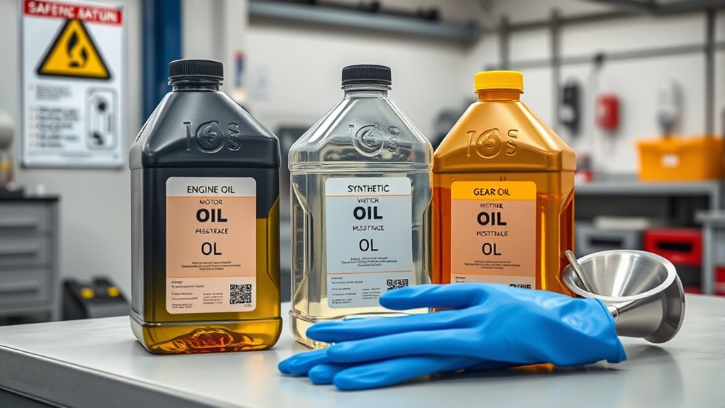 safe oil handling practices