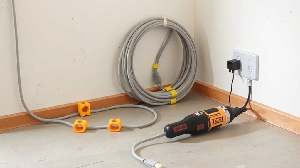 How to Set Up a Safe Extension‑Cord Strategy for Portables 5 secure and proper cord placement