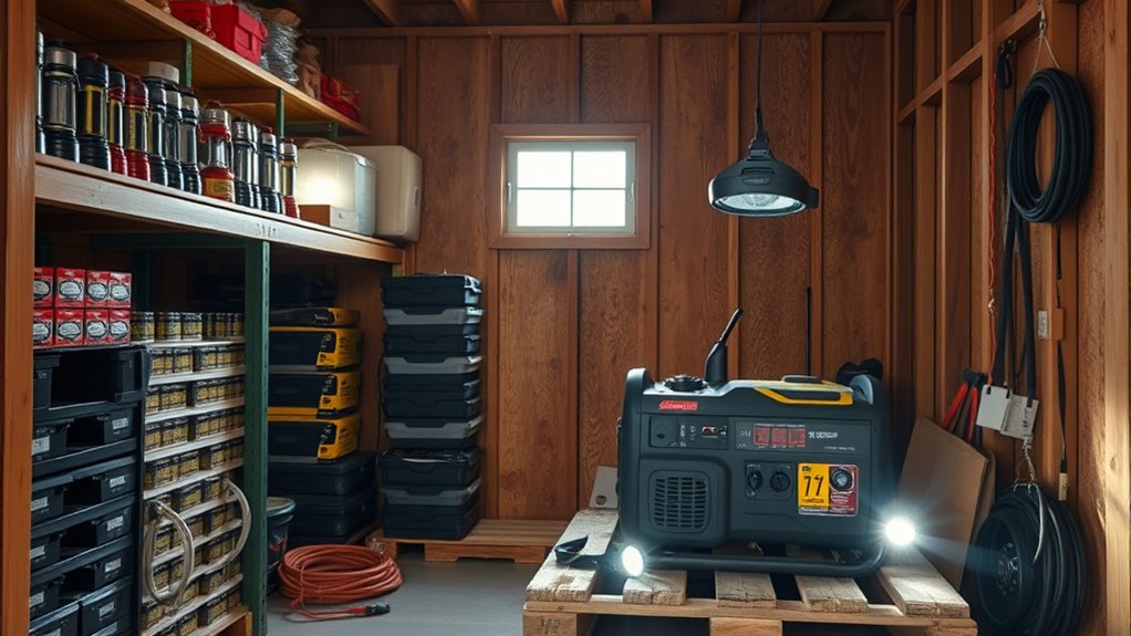 secure power light backup