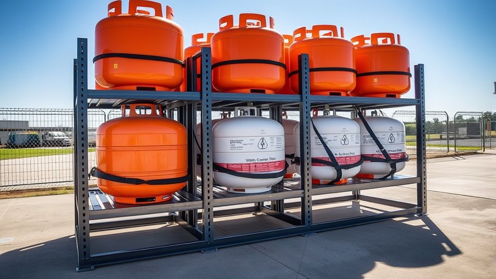 How to Safely Store and Rotate Propane at Home 9 secure tanks during transport