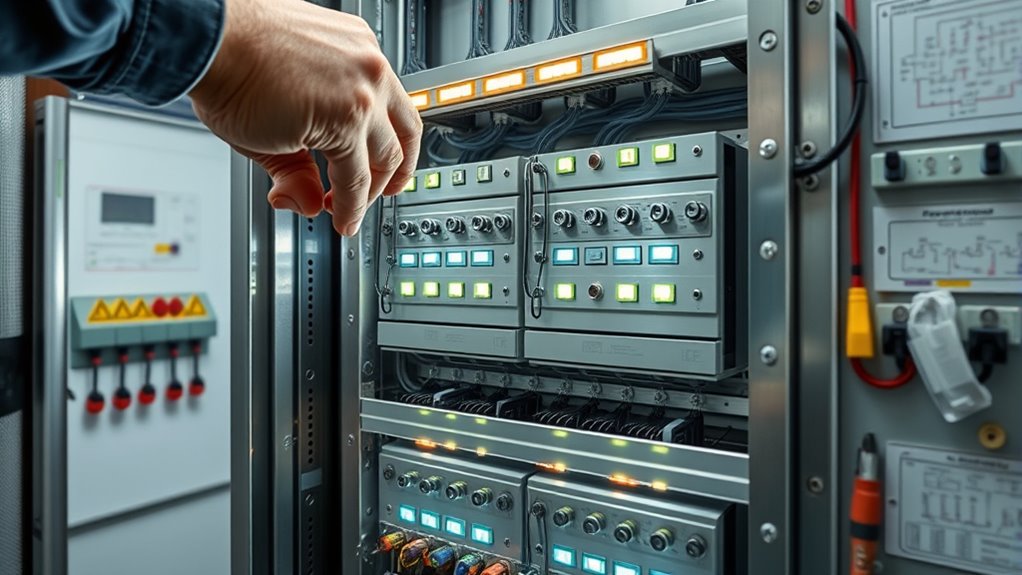 securely install and inspect regularly