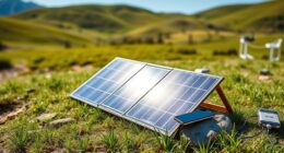 set up solar charging
