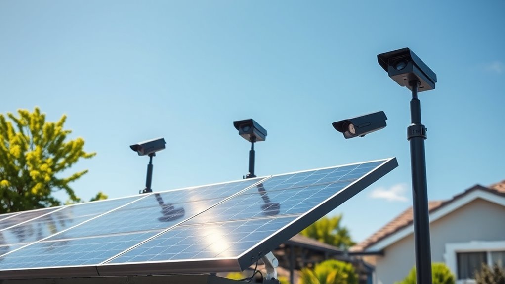 solar security camera systems