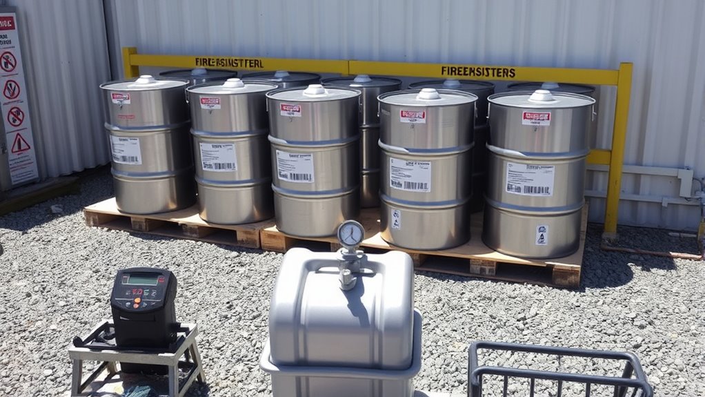 How to Manage Fuel Safely for a 7–14 Day Outage 5 store inspect label ventilate