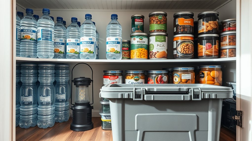store sanitize rotate supplies