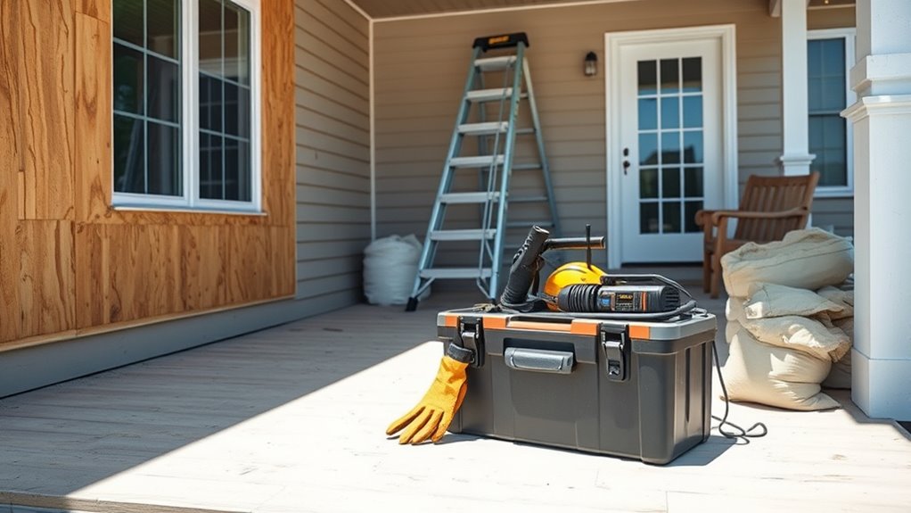 storm cleanup safety tips