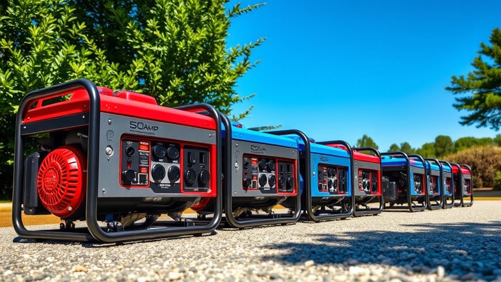 top 50 amp portable generators