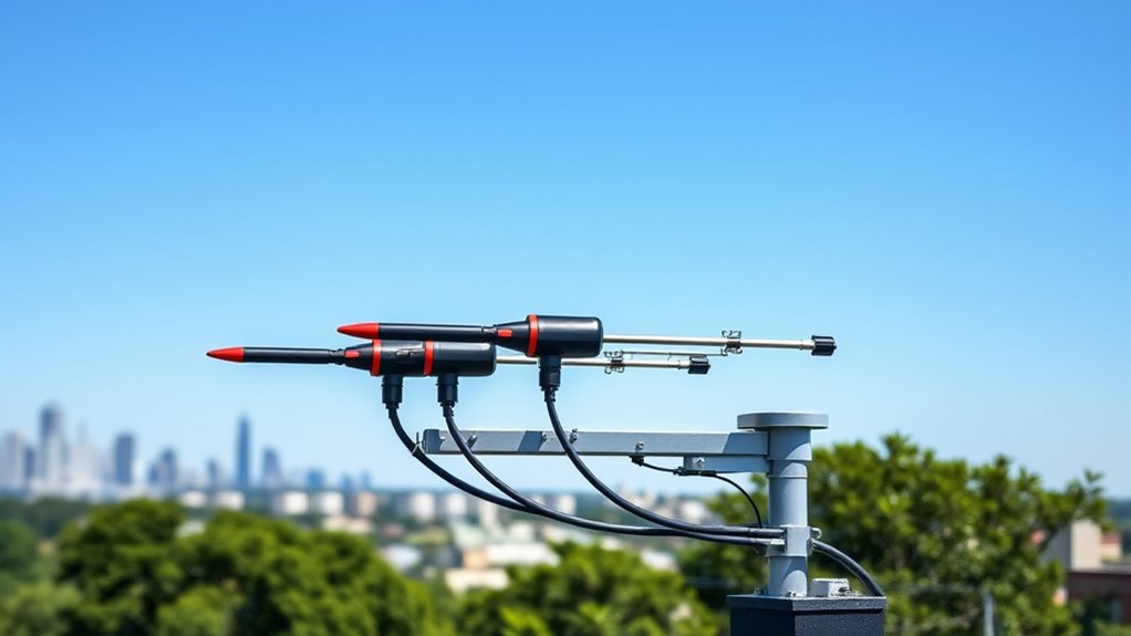 top dual band antennas