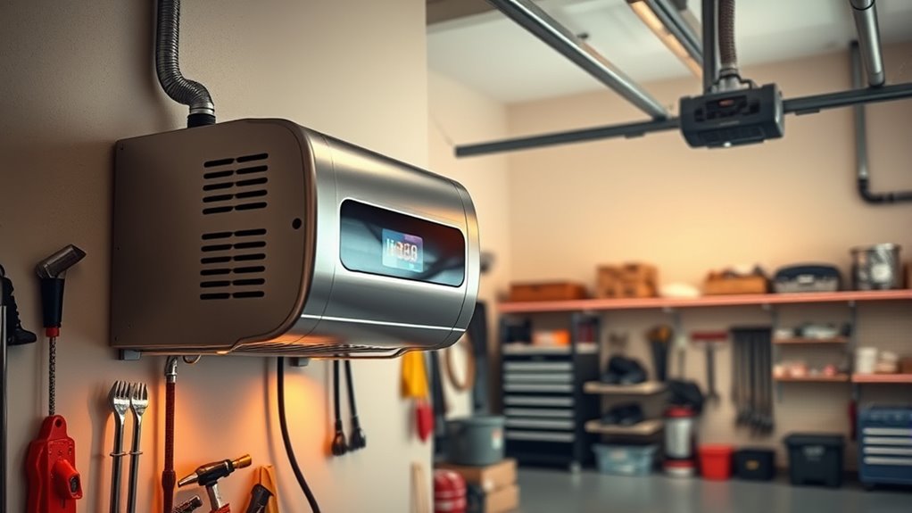 top garage diesel heater