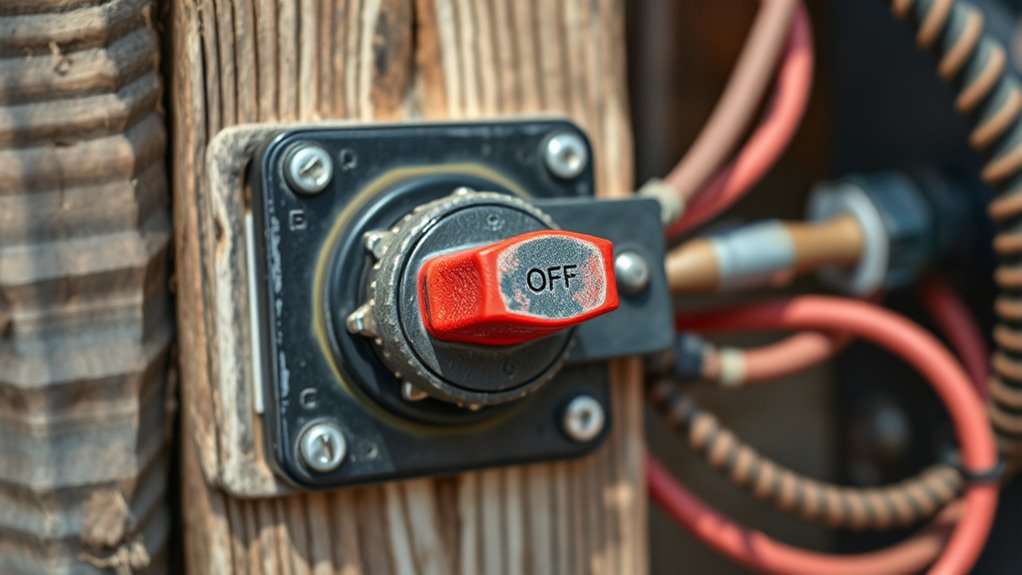 top off grid power switches