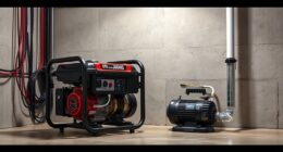 top sump pump backup generators