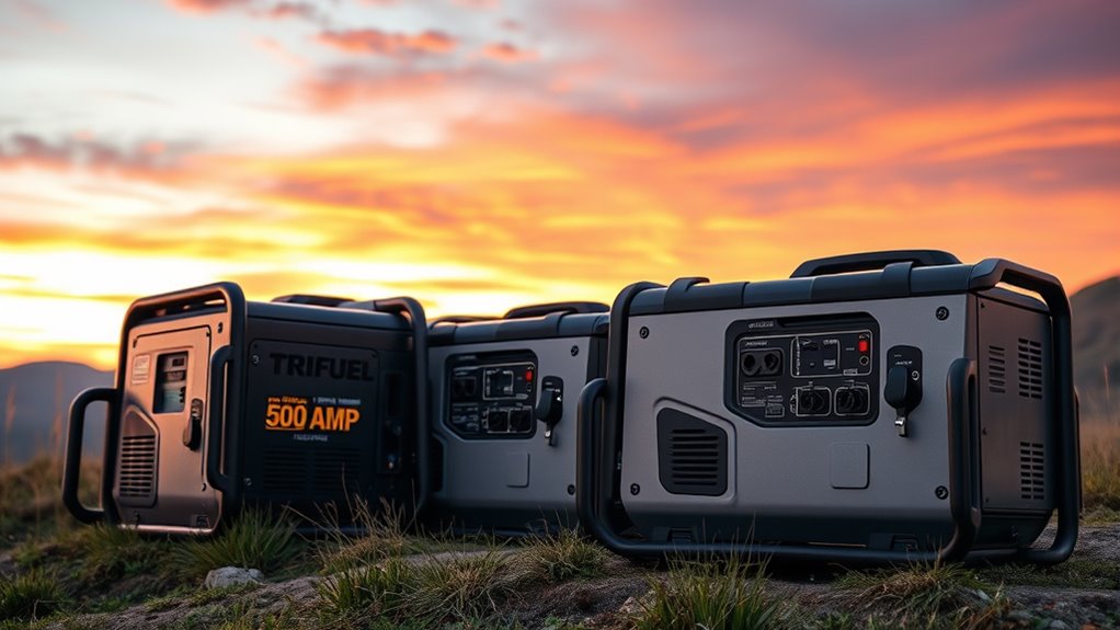 top tri fuel power generators