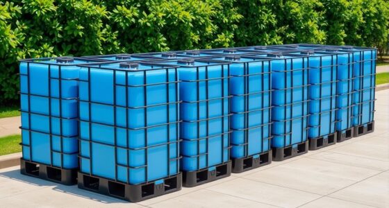 top water storage totes