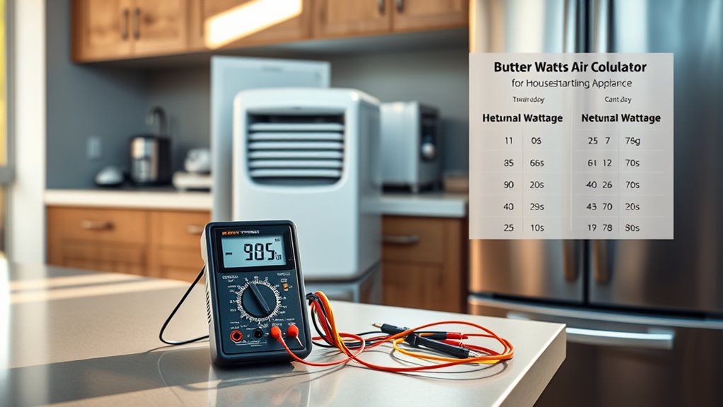 How to Calculate Starting Watts for ACs and Fridges 9 typical household appliance wattages