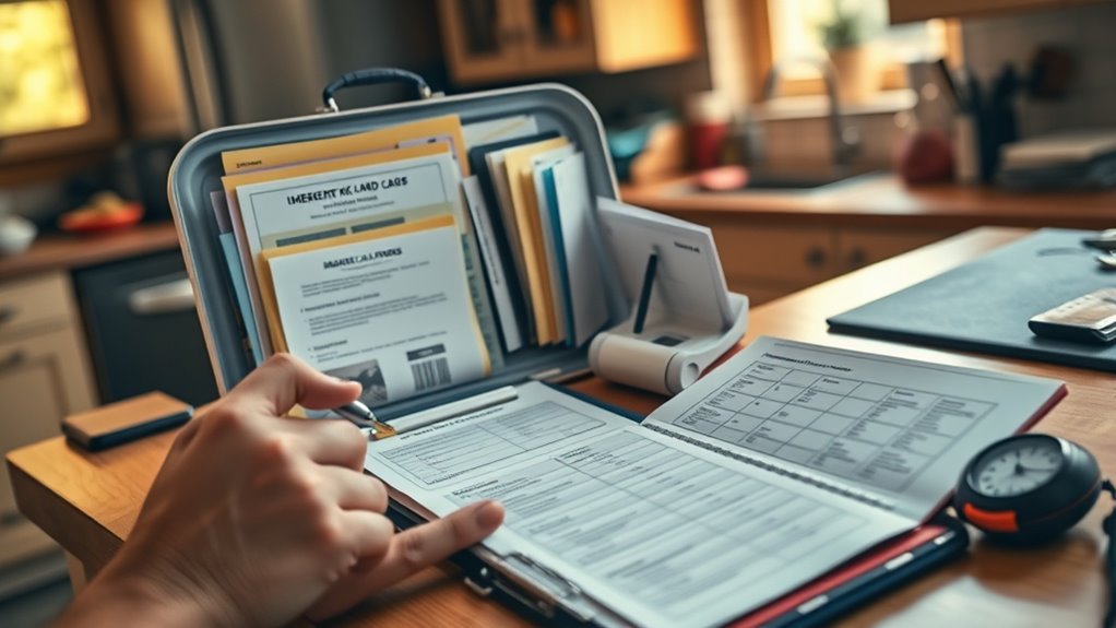 update and organize important documents