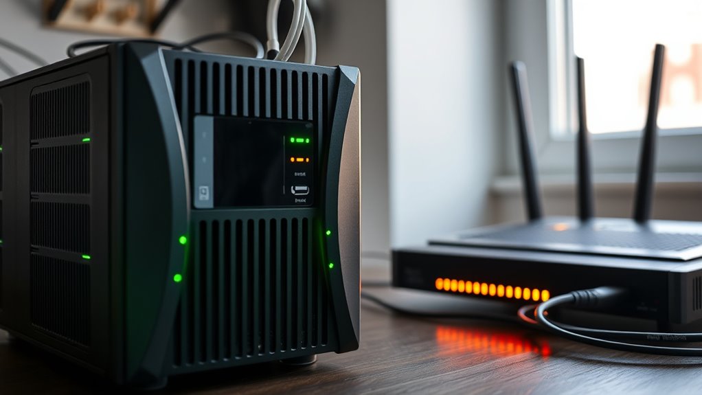 ups troubleshooting for network