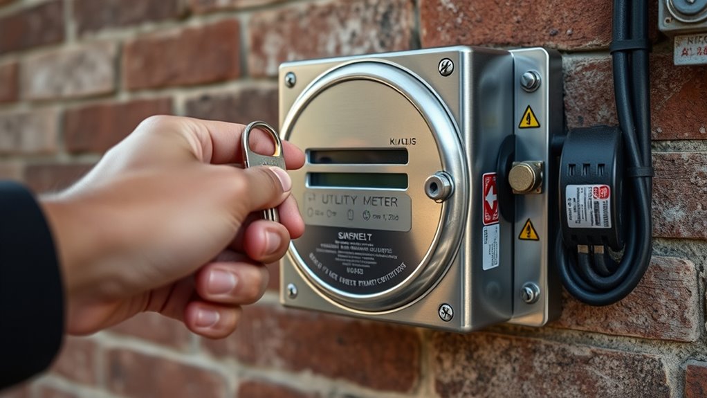 utility meter lock guide