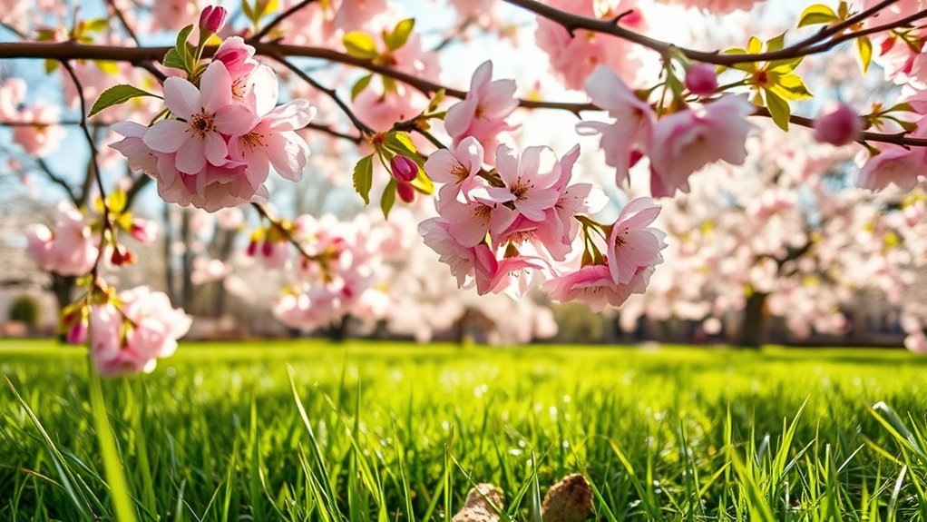 vibrant spring renewal energy